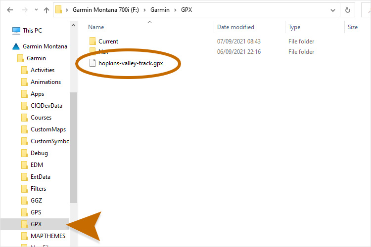 Photo 4 of How to Download GPX Files to a GPS